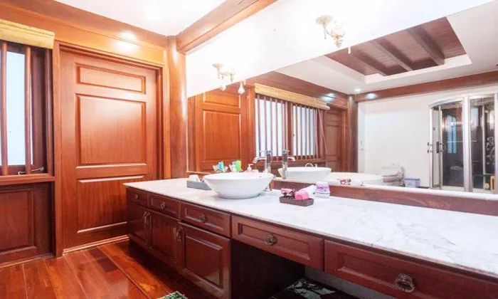 Wooden Style Villa Garden For Rent in Nguyen Van Huong Thao Dien District 2 HCMC 300sqm 4,000 USD/month