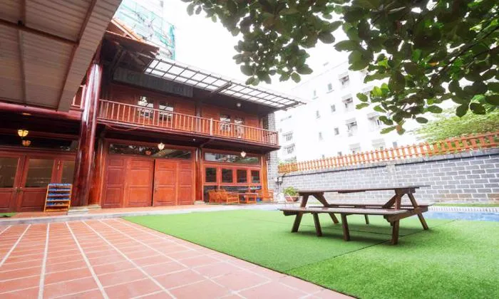 Wooden Style Villa Garden For Rent in Nguyen Van Huong Thao Dien District 2 HCMC 300sqm 4,000 USD/month