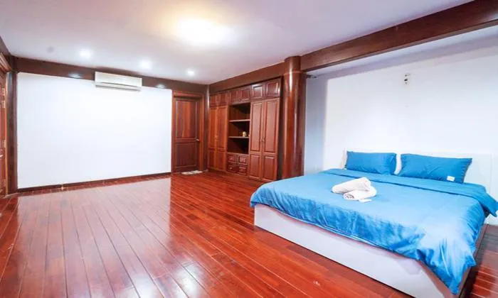Wooden Style Villa Garden For Rent in Nguyen Van Huong Thao Dien District 2 HCMC 300sqm 4,000 USD/month