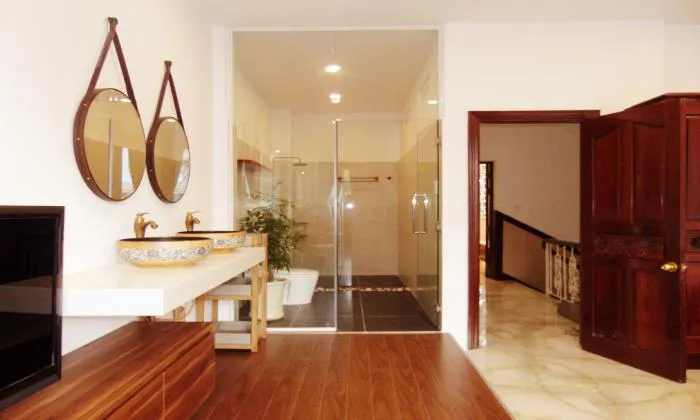 Partly Furnished House For Rent in Nguyen U Di Street Thao Dien HCM 250sqm 2,000 USD/month
