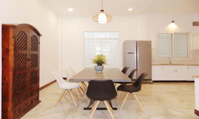 Partly Furnished House For Rent in Nguyen U Di Street Thao Dien HCM 250sqm 2,000 USD/month