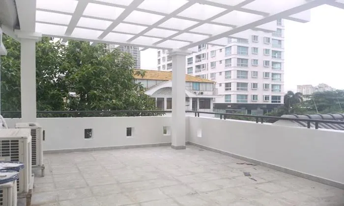 Big Garden and Pool Villa in Fideco Compound For Rent in Thao Dien District 2 HCMC 530sqm 5,500 USD/month
