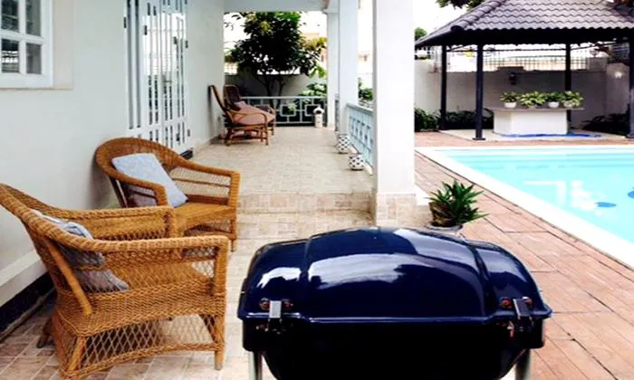 Big Garden and Pool Villa in Fideco Compound For Rent in Thao Dien District 2 HCMC 530sqm 5,500 USD/month