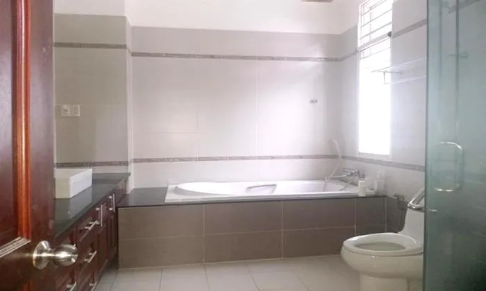 Big Garden and Pool Villa in Fideco Compound For Rent in Thao Dien District 2 HCMC 530sqm 5,500 USD/month
