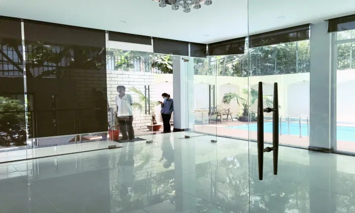 Unfurnished Pool Villa For Rent in 215 Nguyen Van Huong Thao Dien District 2 HCMC 300sqm 3,000 USD/month