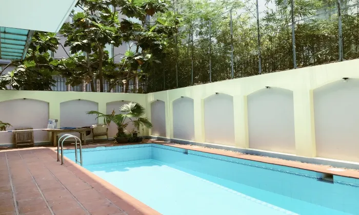 Unfurnished Pool Villa For Rent in 215 Nguyen Van Huong Thao Dien District 2 HCMC 300sqm 3,000 USD/month