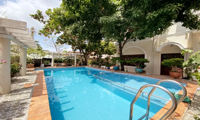 Big Pool Villa For Rent in Road 46 Thao Dien Thu Duc HCMC 600sqm 4,000 USD/month