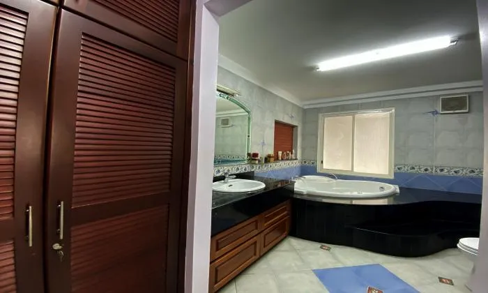 Partly Furnished Villa in Nguyen Van Huong Thao Dien HCMC 590sqm 3,500 USD/month