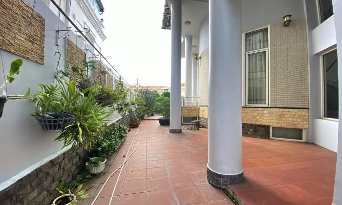 Partly Furnished Villa in Nguyen Van Huong Thao Dien HCMC 590sqm 3,500 USD/month