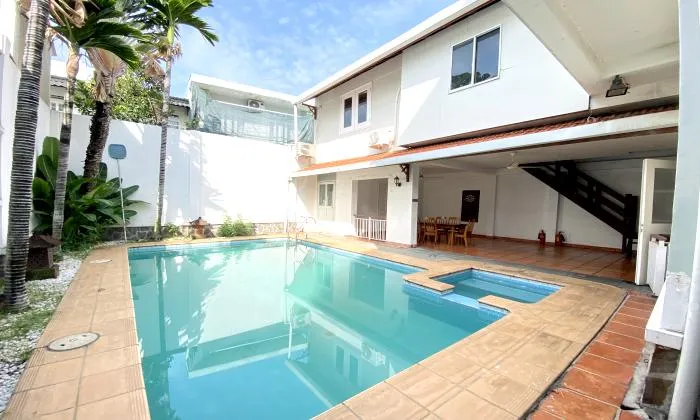 Pool and Private Garden Villa For Rent in Quoc Huong Street Thao Dien District 2 HCMC 400sqm 3,500 USD/month