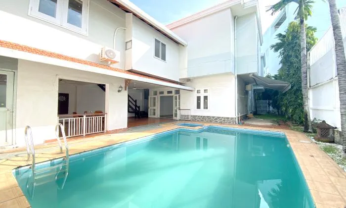 Pool and Private Garden Villa For Rent in Quoc Huong Street Thao Dien District 2 HCMC 400sqm 3,500 USD/month