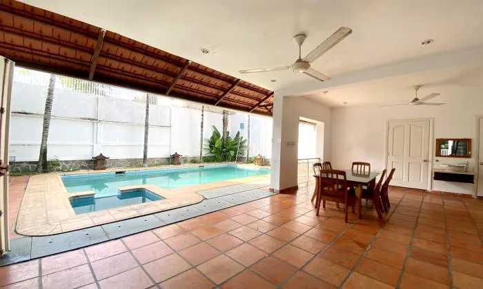 Pool and Private Garden Villa For Rent in Quoc Huong Street Thao Dien District 2 HCMC 400sqm 3,500 USD/month