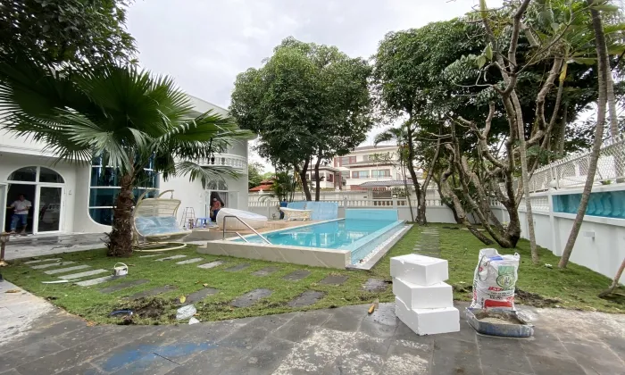 Semi Furnished Pool Villa For Rent in Thao Dien District 2 Ho Chi Minh City 760sqm 5,000 USD/month