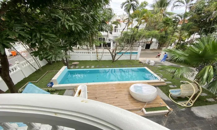 Semi Furnished Pool Villa For Rent in Thao Dien District 2 Ho Chi Minh City 760sqm 5,000 USD/month