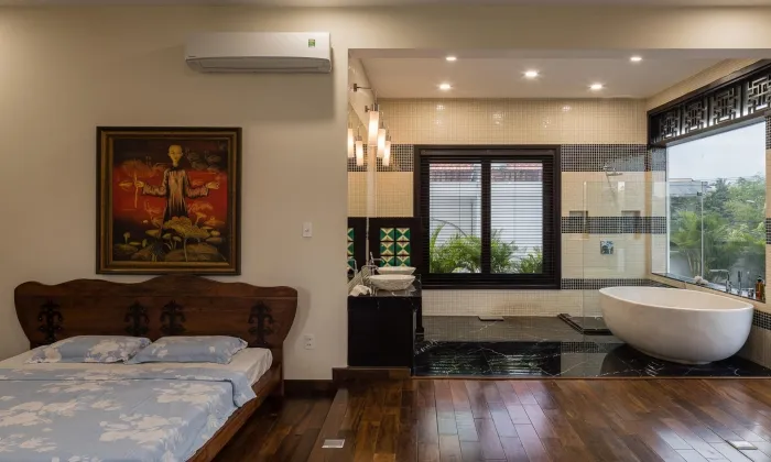 Unfurnished Indochine Style Villa For Rent Nguyen U Di Thao Dien District 2 HCMC 760sqm 6,500 USD/month