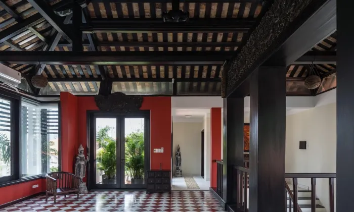 Unfurnished Indochine Style Villa For Rent Nguyen U Di Thao Dien District 2 HCMC 760sqm 6,500 USD/month