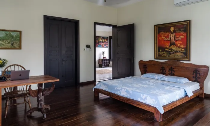 Unfurnished Indochine Style Villa For Rent Nguyen U Di Thao Dien District 2 HCMC 760sqm 6,500 USD/month