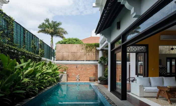 Unfurnished Indochine Style Villa For Rent Nguyen U Di Thao Dien District 2 HCMC 760sqm 6,500 USD/month