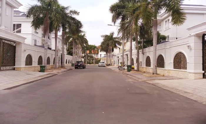 Newly Villa In High Security Compound Nguyen Van Huong HCMC 500sqm 4,500 USD/month