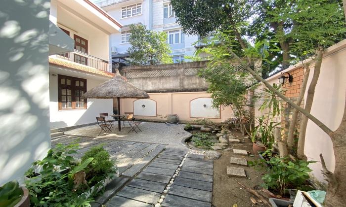 Unfurnished Garden House For Rent in Xuan Thuy Thao Dien HCM
