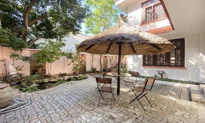 Unfurnished Garden House For Rent in Xuan Thuy Thao Dien HCM 280sqm 2,500 USD/month