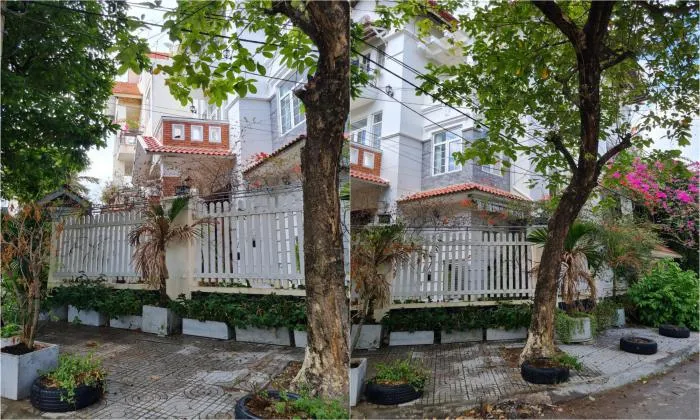 Nice House With Flower For Rent in 204 Nguyen Van Huong Street District 02 HCMC 300sqm 2,000 USD/month