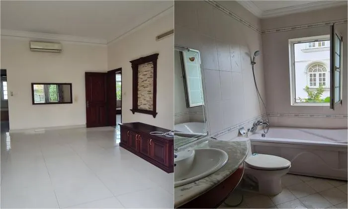 Nice House With Flower For Rent in 204 Nguyen Van Huong Street District 02 HCMC 300sqm 2,000 USD/month