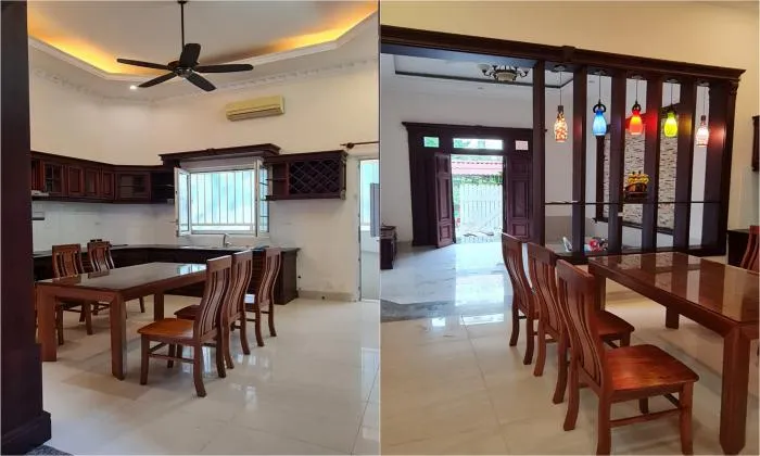 Nice House With Flower For Rent in 204 Nguyen Van Huong Street District 02 HCMC 300sqm 2,000 USD/month