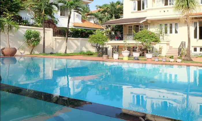 A Huge Garden And Pool Unfurnished Villa For Rent in An Phu District 2 HCMC 700sqm 4,000 USD/month