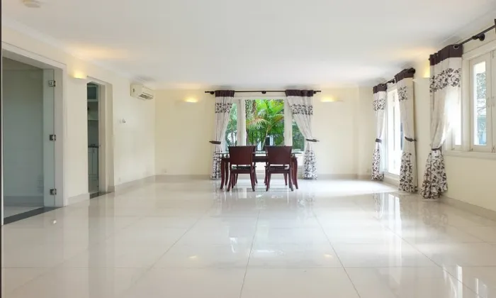 A Huge Garden And Pool Unfurnished Villa For Rent in An Phu District 2 HCMC 700sqm 4,000 USD/month