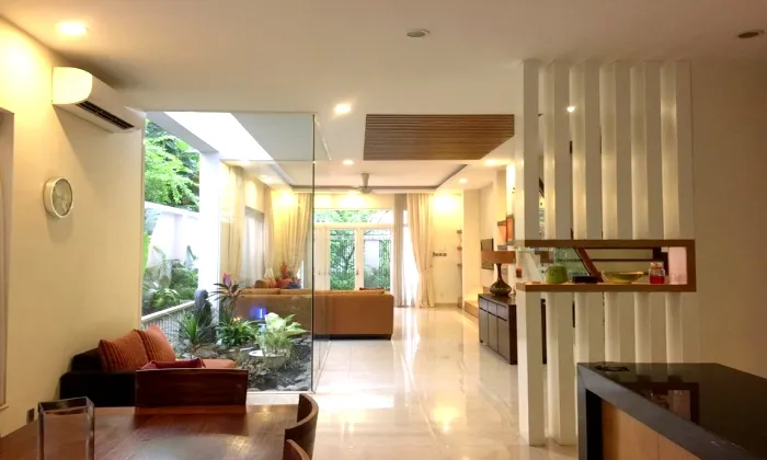 Furnished Modern House For Rent in Compound Nguyen Van Huong St Thao Dien District 2 HCMC 500sqm 3,400 USD/month