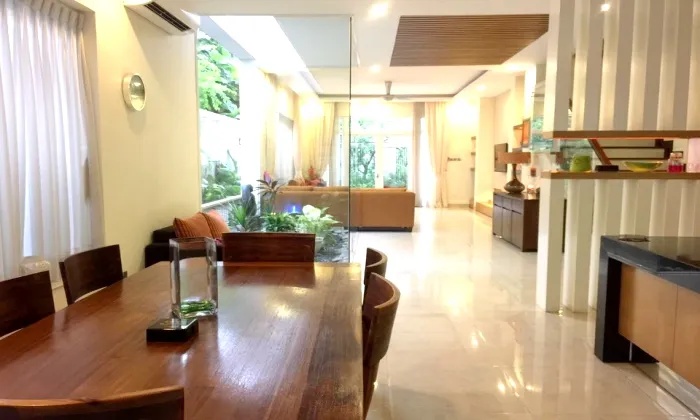 Furnished Modern House For Rent in Compound Nguyen Van Huong St Thao Dien District 2 HCMC 500sqm 3,400 USD/month