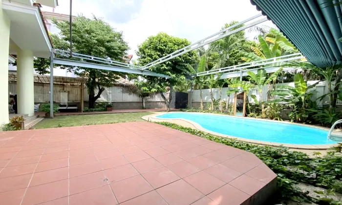 Pool Villa For Rent in Compound Thao Dien 1 Nguyen Van Huong St Thao Dien Thu Duc City 500sqm 5,500 USD/month