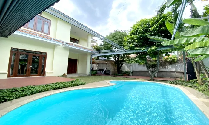 Pool Villa For Rent in Compound Thao Dien 1 Nguyen Van Huong St Thao Dien Thu Duc City 500sqm 5,500 USD/month