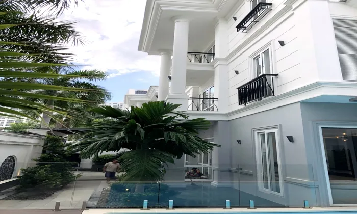 Really Modern Villa For Rent in High Security Compound in Nguyen Van Huong Thao Dien Thu Duc City 500sqm 6,000 USD/month