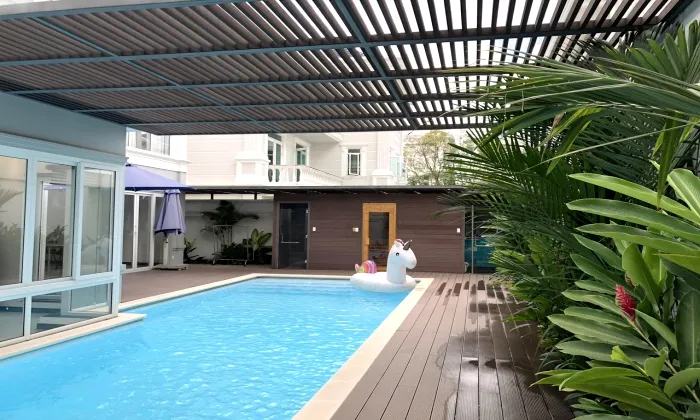 Really Modern Villa For Rent in High Security Compound in Nguyen Van Huong Thao Dien Thu Duc City 500sqm 6,000 USD/month