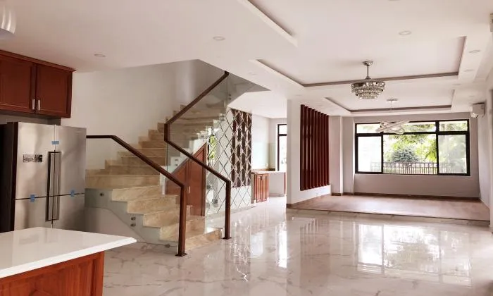 Brand New Partly Furnished Lake View Villa For Rent in District 2 Ho Chi Minh City 250sqm 1,600 USD/month