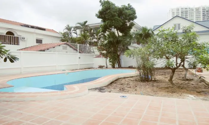 Big Garden Villas For Lease in Thao Dien District 2 Ho Chi Minh City 1000sqm 6,500 USD/month