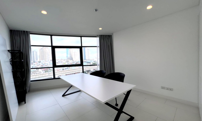 Two Bedroom City Garden Apartment For Rent in Binh Thanh HCM