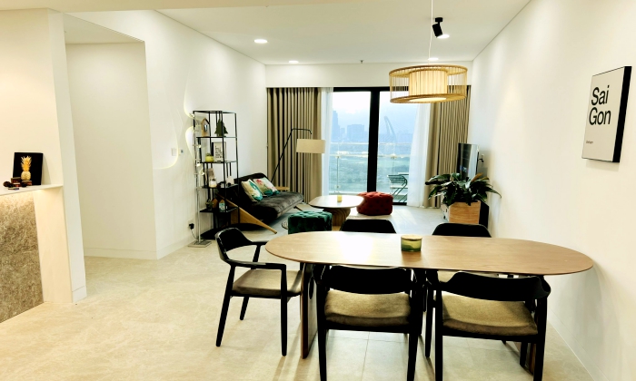 High Floor Nice View Three Bedroom The River Apartment For Rent in HCMC