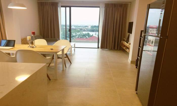 Two Bedroom Moonlight Serviced Apartment For Rent in Nguyen Van Huong Thao Dien HCMC