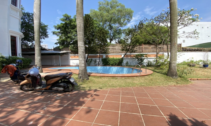 Huge Garden and Pool Villa for rent in Nguyen U Di Street Thao Dien HCMC