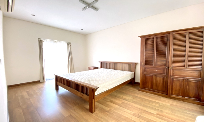 Nice Partly Furnished Villa For Rent in Vo Truong Toan Thao Dien HCMC