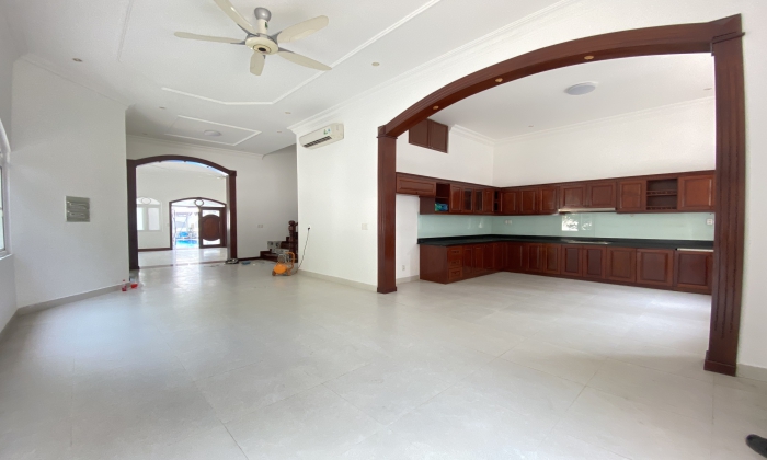 Four Bedroom Villa for rent in Nguyen U Di Street Thao Dien Ward HCMC