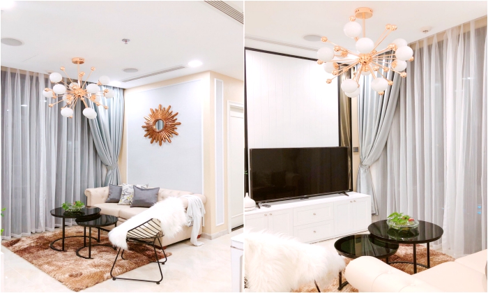 Cute Vinhomes Golden River Apartment For Rent in HCMC