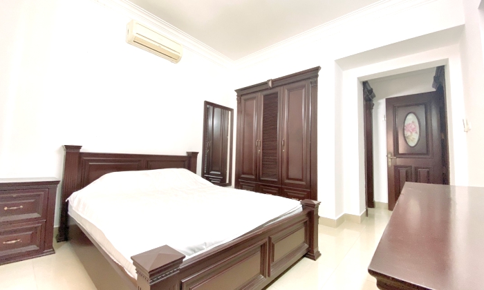 Three Bedroom Saigon Sen Serviced apartment For Rent in Thao Dien HCM