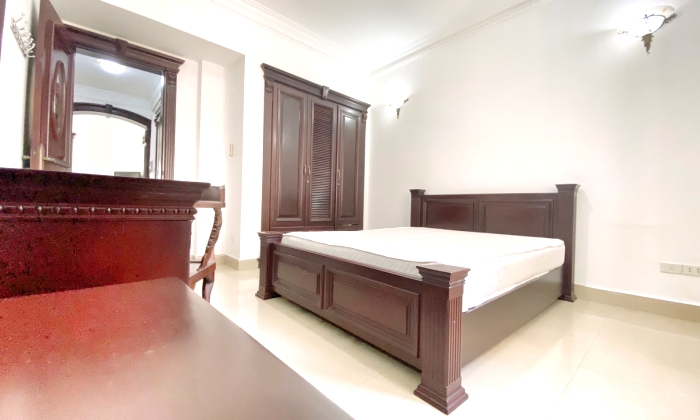 Three Bedroom Saigon Sen Serviced apartment For Rent in Thao Dien HCM