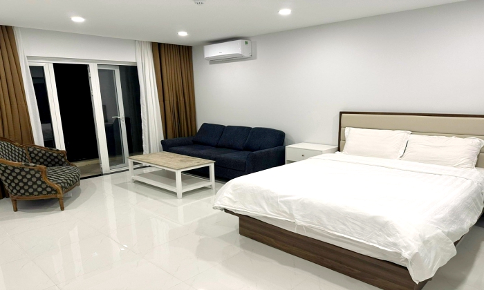 One Bedroom Glass Partition Apartment For Rent in Thao Dien HCM