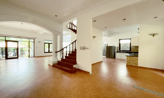 Four Bedroom Villa for rent in Compound 215 Nguyen Van Huong Thao Dien HCM