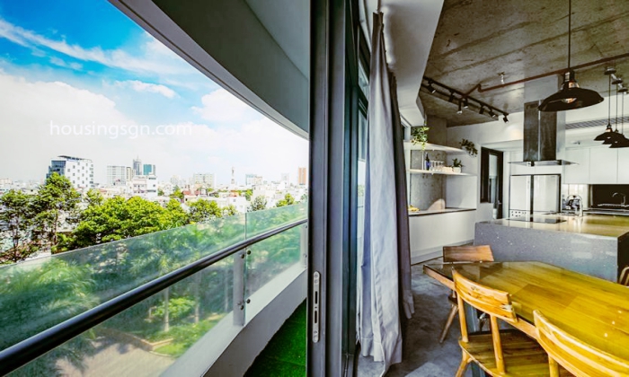 Four Bedroom City Garden Apartment For Rent in Binh Thanh HCMC